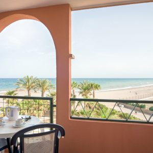 FKK Single Reise ins Hotel Vera Playa Club Vera Spanien - Balkon DZ Meerblick