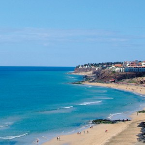 FKK Urlaub auf Fuerteventura hier Blick von Monte Marina