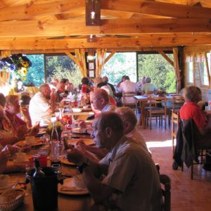 FKK-Urlaub Domaine Laborde Perigord Frankreich - Restaurant innen