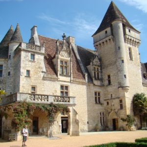 FKK-Urlaub Domaine Laborde Perigord Frankreich - Schlößchen
