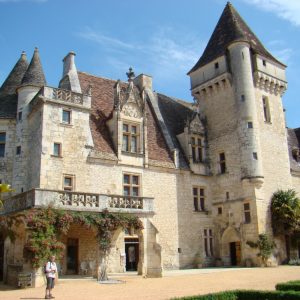 FKK-Urlaub Domaine Laborde Perigord Frankreich - Schlößchen