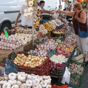 FKK-Urlaub Domaine Laborde Perigord Frankreich - Markt in der Region