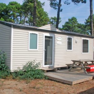 FKK-Urlaub CHM Montalivet Atlantikküste Frankreich - Mobilhome 6 - 8 Personen