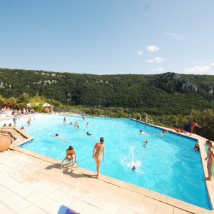FKK-Urlaub Domaine de la Sablière Frankreich - großer Pool