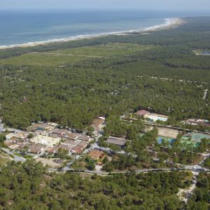 FKK-Urlaub Euronat Atlantikküste Frankreich - Gesamtübersicht / Luftbild