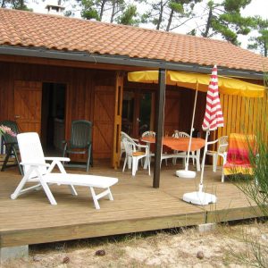 FKK-Urlaub Euronat Atlantikküste Frankreich - Bungalow Aquitaine