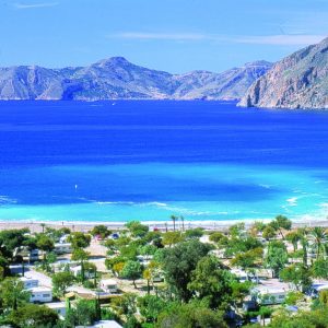 FKK-Urlaub El Portús Cartagena Spanien - Blick auf die Bucht