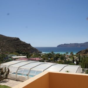 FKK-Urlaub El Portús Cartagena Spanien - gedeckter Winterpool