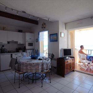 FKK-Urlaub Oasis Village Mittelmeer Frankreich - Appartement innen
