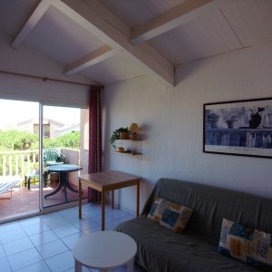 FKK-Urlaub Oasis Village Mittelmeer Frankreich - Appartement innen