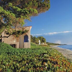 FKK-Urlaub Riva Bella Korsika Frankreich - Bungalow am Strand