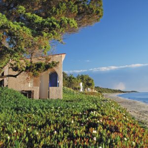 FKK-Urlaub Riva Bella Korsika Frankreich - Bungalow am Strand