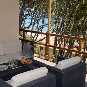 FKK-Urlaub mit Miramare Reisen in Riva Bella Korsika Frankreich - Terrasse Paradisu