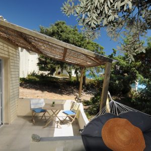 FKK-Urlaub mit Miramare Reisen in Riva Bella Korsika Frankreich - Terrasse Onda