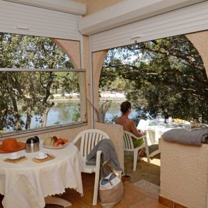 FKK-Urlaub Riva Bella Korsika Frankreich - Terrasse Oriente