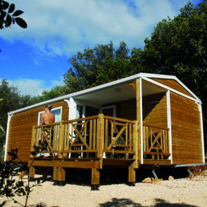 FKK-Urlaub Domaine de la Sablière Frankreich - Mobilhome Chataignier