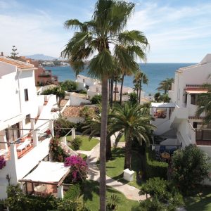 FKK-Urlaub Costa Natura Costa del Sol Spanien - Blick zum Meer