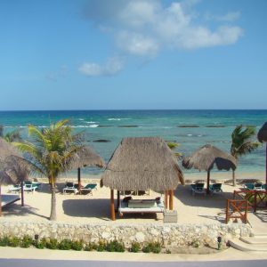 FKK-Urlaub Hidden Beach Resort Cancun Mexiko - Strand
