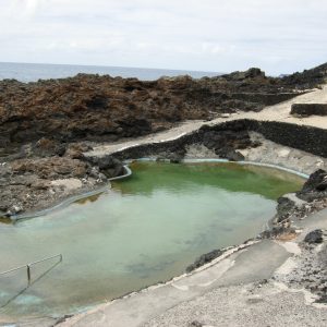 FKK-Urlaub Finca del Mar Charco del Palo Lanzarote - kleines Naturbadebecken