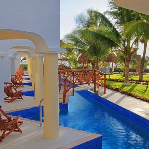 FKK-Urlaub Hidden Beach Resort Cancun Mexiko - Swim-up
