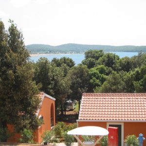 FKK-Urlaub Koversada Vrsar Kroatien - Blick aus einem Appartement