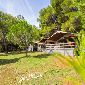 FKK-Urlaub Koversada Vrsar Kroatien - Safari-Zelt