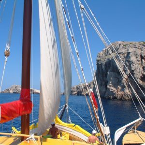FKK-Urlaub auf einer FKK-Kreuzfahrt MS Silva Kroatien Adria - vor Kornati