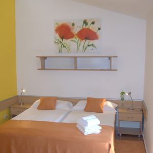 FKK-Urlaub Valalta Rovinj Kroatien - Bungalow VA - Schlafzimmer