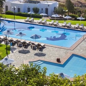 FKK-Urlaub Vritomartis Kreta Griechenland - Pool