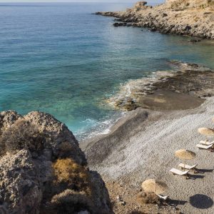 FKK-Urlaub Vritomartis Kreta Griechenland - Strand