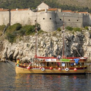 FKK-Urlaub auf einer FKK-Kreuzfahrt MS Silva Kroatien Adria - vor Dubrovnik