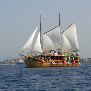 FKK-Urlaub auf einer FKK-Kreuzfahrt MS Silva Kroatien Adria - Das Schiff