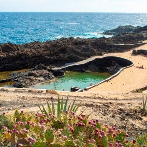 FKK-Urlaub mit Miramare Reisen - Castillo de Papagayo Lanzarote FKK Gezeitenbadebucht