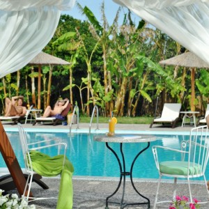 FKK-Urlaub Naturist Angel Club Hotel Rhodos Griechenland - Pool