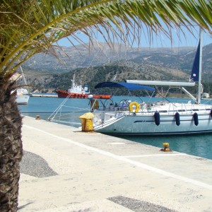 FKK-Urlaub Naturist Angel Club Hotel Rhodos Griechenland - im Hafen von Rhodos