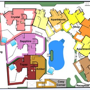 FKK Urlaub auf Fuerteventura - Fuerteventura Naturist Sun Club Corralejo - Adults only Resort - lokal map