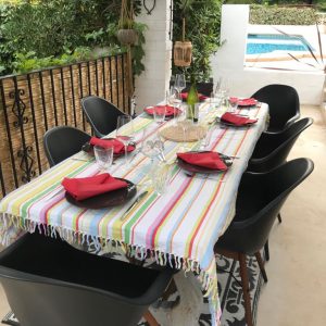 FKK-Urlaub mit Miramare Reisen - Finca Robusto Spanien - Terrasse