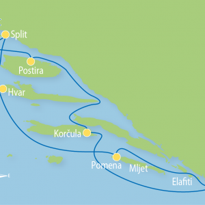 NEU: MS Mirabela - Kleine FKK-Kreuzfahrt vor der kroatischen Küste