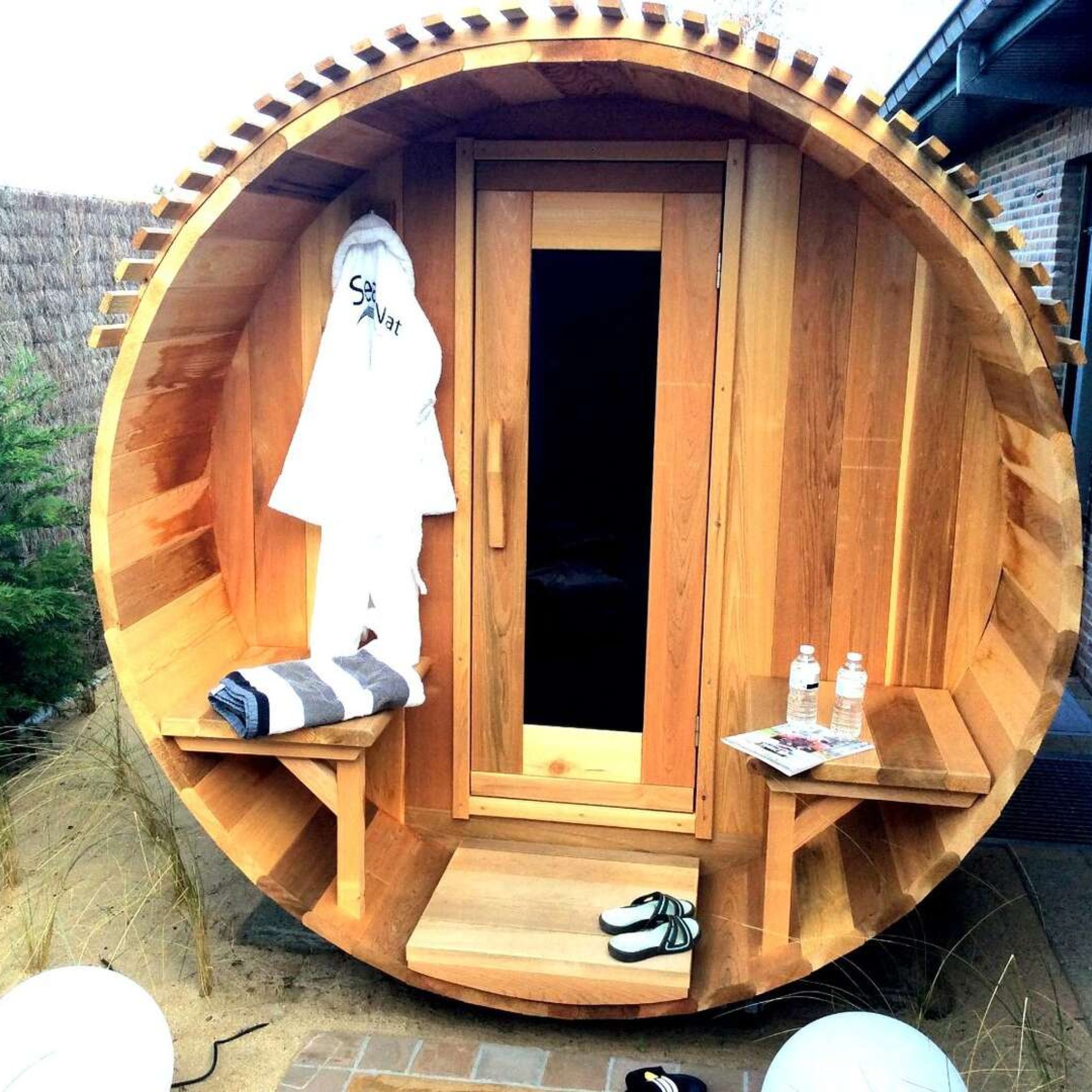 SNT 400 Sauna 107Sea Nat Belgie luxe veblijf Koksidje sauna Miramare