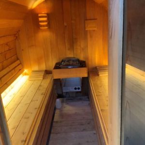 FKK-Urlaub mit MIRAMARE REISEN - Sea Nat Belgien Sauna innen