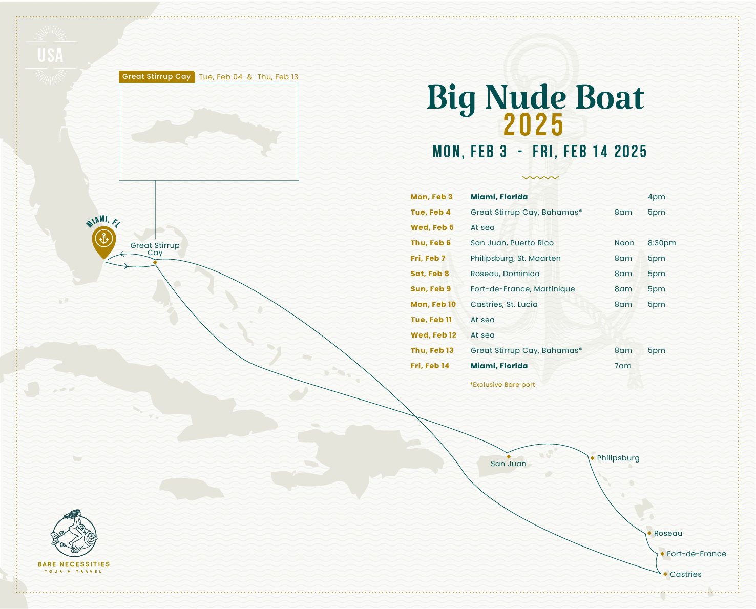 fkk junior nude Big Nude Boat 2025 - Miramare Reisen