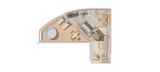 FKK Kreuzfahrt Big Nude Boat 2027 "Norwegian Jewel" mit MIRAMARE REISEN - Kabinen