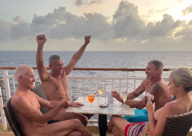 FKK Kreuzfahrt Big Nude Boat 2027 "Norwegian Jewel" mit MIRAMARE REISEN - Seetag 2