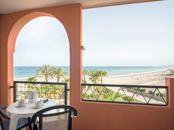 FKK Single Reise ins Hotel Vera Playa Club Vera Spanien - Balkon DZ Meerblick