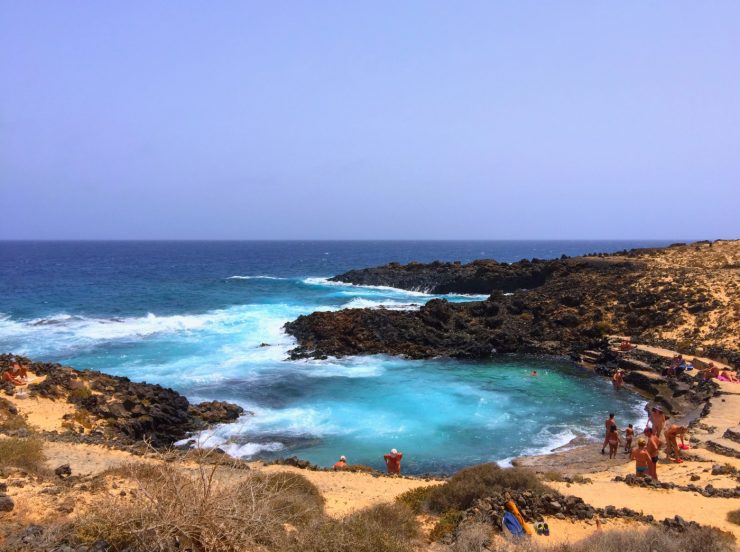 FKK-Urlaub Casa Finisterre Lanzarote Kanarische Inseln - Gezeitenpool