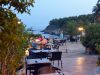 FKK-Urlaub in La Chiappa auf Korsika - abends im Restaurant