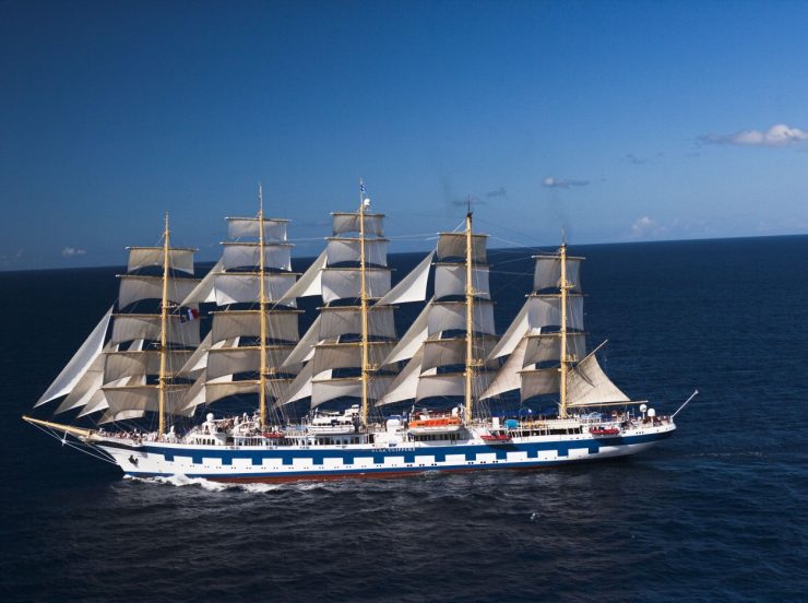 FKK-Kreuzfahrt Royal Clipper Die drei Meere - Das Schiff