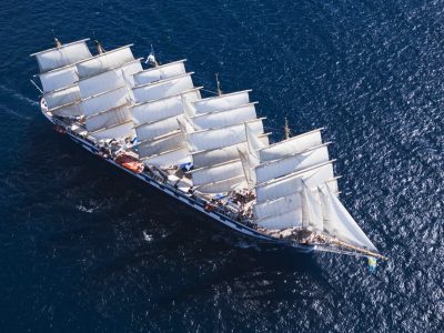 FKK-Kreuzfahrt Royal Clipper - Segeln zwischen griechischen Inseln - Das Schiff