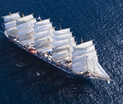 FKK-Kreuzfahrt Royal Clipper - Segeln zwischen griechischen Inseln - Das Schiff