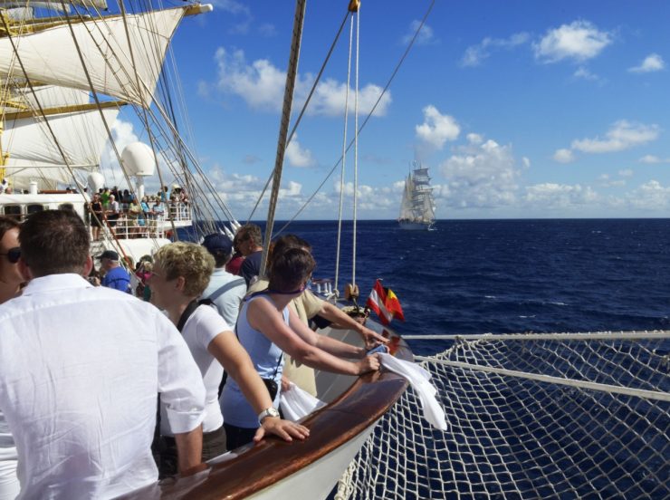 FKK-Urlaub Royal Clipper - Segeln zwischen griechischen Inseln - an Bord